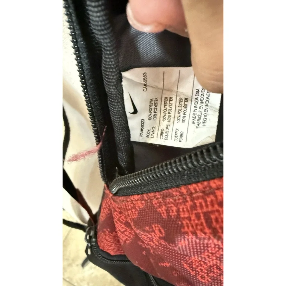 Nike Brasilia 9.5 training backpack‎ red print